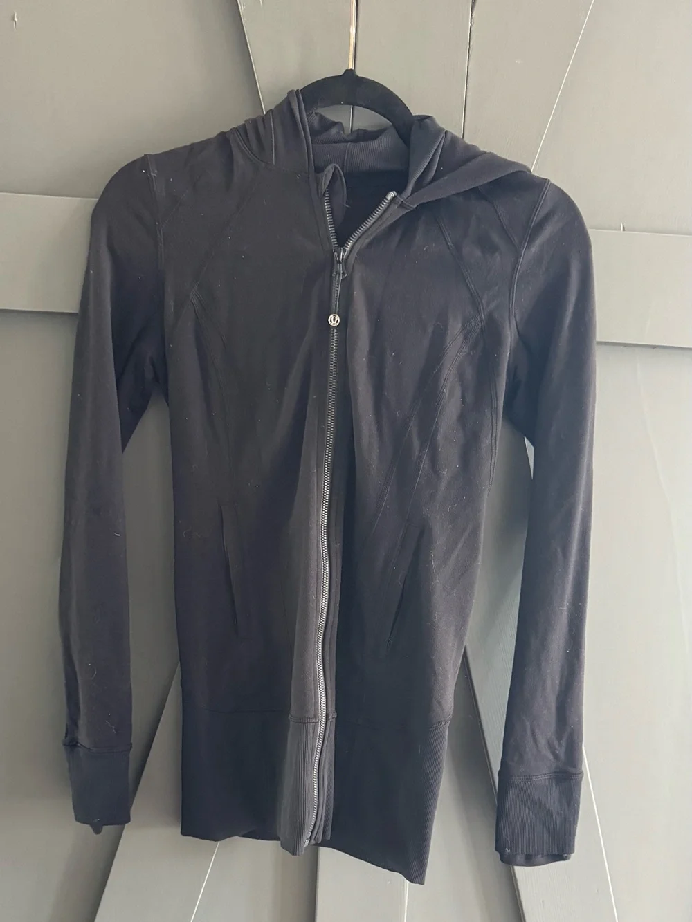 Lululemon Define Black Zip-Up Hoodie